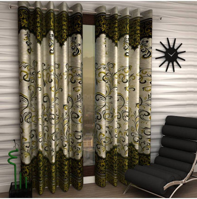 Panipat Textile Hub 213 cm (7 ft) Polyester Door Curtain (Pack Of 2)(Floral, Green)
Panipat Textile Hub 213 cm (7 ft) Polyester Door Curtain (Pack Of 2)(Floral, Green)