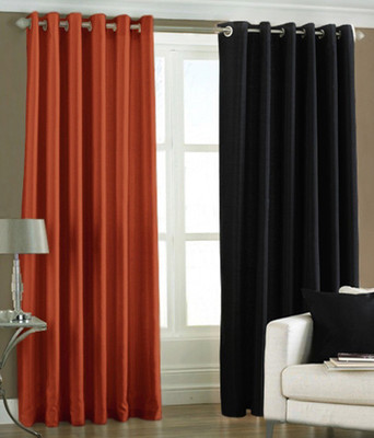 Panipat Textile Hub 152.4 cm (5 ft) Polyester Window Curtain (Pack Of 2)(Plain, Rust : Black)
Panipat Textile Hub 152.4 cm (5 ft) Polyester Window Curtain (Pack Of 2)(Plain, Rust : Black)