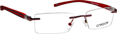 Cardon Rimless Rectangle Frame(51 mm