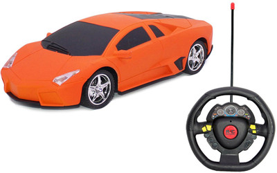 Smiles Creation Remote Control Racer Model Car Toy for Kids(Orange)