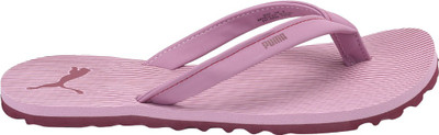 Puma Ribbons IDP Flip Flops, Pastel lavender-red plum