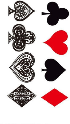 Savii Playing Cards Sign(Poker Playing Cards)