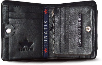 Lunatik Men Formal Black Genuine Leather, Canvas, Genuine Leather Wallet(10 Card Slots), Cherry brown
Lunatik Men Formal Black Genuine Leather, Canvas, Genuine Leather Wallet(10 Card Slots), Cherry brown