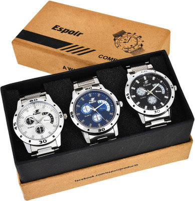 Espoir Combo ES109 Espoir ES109B Chronograph Pattern Watch - For Men