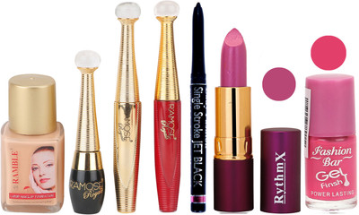 Ramble Women Choice Makeup Combo Kit(Set of 7)