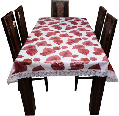 The Trendy Printed 8 Seater Table Cover(Multicolor, PVC)