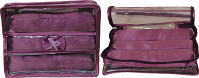 Annapurna sales Designer Transparent Treeple Roll Churi/Bangles Case - Set of 2 Pcs. Makeup and Jewellery Vanity Box(Purple)
Annapurna sales Designer Transparent Treeple Roll Churi/Bangles Case - Set of 2 Pcs. Makeup and Jewellery Vanity Box(Purple)