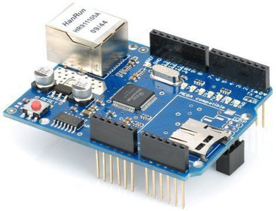 Robodo Arduino Ethernet Shield W5100(Blue)