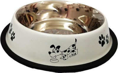 Petshop7 Stainless Steel anti Skid Dog Food Bowl Medium 950 ML Round Stainless Steel Pet Bowl(950 ml White)
Petshop7 Stainless Steel anti Skid Dog Food Bowl Medium 950 ML Round Stainless Steel Pet Bowl(950 ml White)
