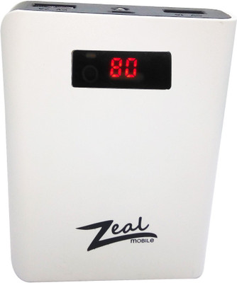 Zeal 10400 mAh Power Bank (Z-10, DIGITAL Power bank POWERFULL CAPACITY)(Black, Lithium-ion)
Zeal 10400 mAh Power Bank (Z-10, DIGITAL Power bank POWERFULL CAPACITY)(Black, Lithium-ion)
