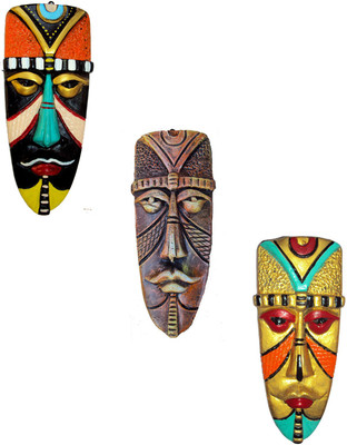 Hand Artz Handmade Home Decorative Wall Hanging Egyptian Mask Decorative Showpiece - 15.5 cm(Terracotta, Multicolor)
Hand Artz Handmade Home Decorative Wall Hanging Egyptian Mask Decorative Showpiece - 15.5 cm(Terracotta, Multicolor)