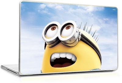 Clickme Minion Vinyl Laptop Decal 14.6
