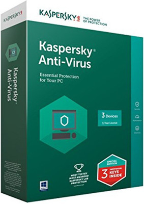 KASPERSKY Anti-virus 1 User 1 Year(CD/DVD)