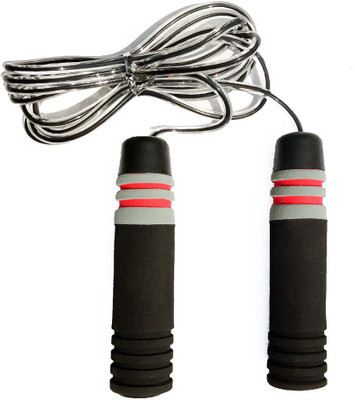Heega Black grey velvet skipping rope Speed Skipping Rope(Black, Grey, Length: 203 cm)
Heega Black grey velvet skipping rope Speed Skipping Rope(Black, Grey, Length: 203 cm)