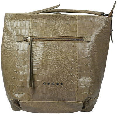 Cross Women Khaki PU Hobo