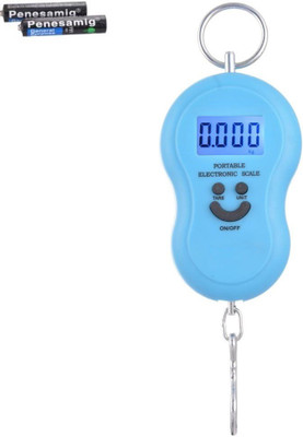 Benison India ™Mini Portable 50kg-Digital Kitchen/Luggage Hanging LED Smiley Weighing Scale(Blue)
Benison India ™Mini Portable 50kg-Digital Kitchen/Luggage Hanging LED Smiley Weighing Scale(Blue)