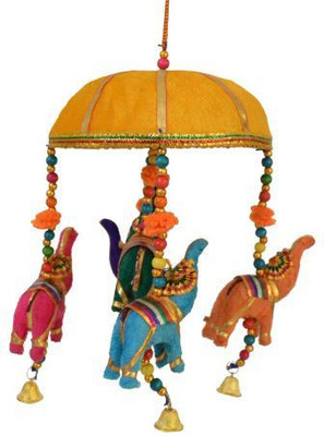 Artlivo Artlivo POPART Elephant Jhoomar with 6" Basket - Yellow Cotton, Bamboo Windchime(6 inch, Multicolor)
Artlivo Artlivo POPART Elephant Jhoomar with 6" Basket - Yellow Cotton, Bamboo Windchime(6 inch, Multicolor)