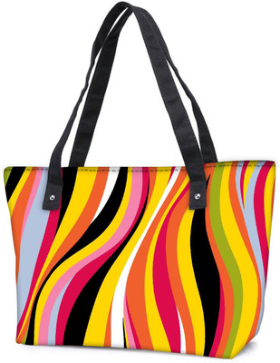 Snoogg Pack Of 2 Colorful Waves 2771 Combo Tote Shopping Grocery Bag With Coin Pencil Purse Shoulder Bag(Multicolor, 15 L)
Snoogg Pack Of 2 Colorful Waves 2771 Combo Tote Shopping Grocery Bag With Coin Pencil Purse Shoulder Bag(Multicolor, 15 L)