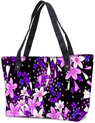 Snoogg Pack Of 2 Purple Flowers Combo Tote Shopping Grocery Bag With Coin Pencil Purse Shoulder Bag(Multicolor, 5 L)
Snoogg Pack Of 2 Purple Flowers Combo Tote Shopping Grocery Bag With Coin Pencil Purse Shoulder Bag(Multicolor, 5 L)