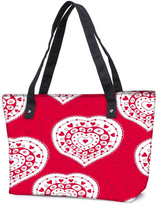 Snoogg Pack Of 2 White Heart Pink Pattern Combo Tote Shopping Grocery Bag With Coin Pencil Purse Shoulder Bag(Multicolor, 15 L)
Snoogg Pack Of 2 White Heart Pink Pattern Combo Tote Shopping Grocery Bag With Coin Pencil Purse Shoulder Bag(Multicolor, 15 L)
