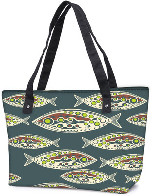 Snoogg Pack Of 2 Seamless Pattern Of Fish Abstract Texture Combo Tote Shopping Grocery Bag With Coin Pencil Purse Shoulder Bag(Multicolor, 15 L)
Snoogg Pack Of 2 Seamless Pattern Of Fish Abstract Texture Combo Tote Shopping Grocery Bag With Coin Pencil Purse Shoulder Bag(Multicolor, 15 L)