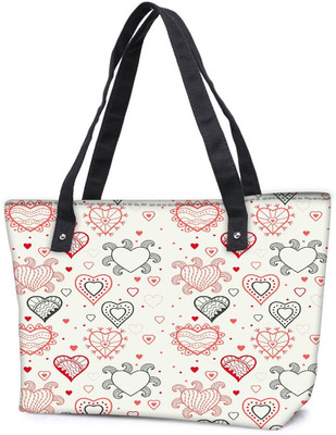 Snoogg Pack Of 2 Abstract Hearts White Pattern Combo Tote Shopping Grocery Bag With Coin Pencil Purse Shoulder Bag(Multicolor, 15 L)
Snoogg Pack Of 2 Abstract Hearts White Pattern Combo Tote Shopping Grocery Bag With Coin Pencil Purse Shoulder Bag(Multicolor, 15 L)