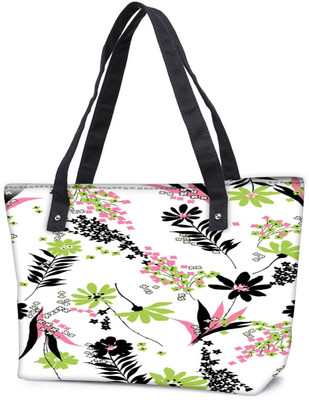 Snoogg Pack Of 2 White Leaves Pattern 2479 Combo Tote Shopping Grocery Bag With Coin Pencil Purse Shoulder Bag(Multicolor, 5 L)
Snoogg Pack Of 2 White Leaves Pattern 2479 Combo Tote Shopping Grocery Bag With Coin Pencil Purse Shoulder Bag(Multicolor, 5 L)