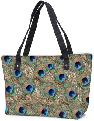 Snoogg Pack Of 2 Peacock Feathers Combo Tote Shopping Grocery Bag With Coin Pencil Purse Shoulder Bag(Multicolor, 15 L)
Snoogg Pack Of 2 Peacock Feathers Combo Tote Shopping Grocery Bag With Coin Pencil Purse Shoulder Bag(Multicolor, 15 L)