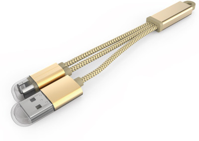 Mutebox LDNIO-LC89-Gold Micro USB Cable(Lightning, Android, Golden, Sync and Charge Cable)
Mutebox LDNIO-LC89-Gold Micro USB Cable(Lightning, Android, Golden, Sync and Charge Cable)