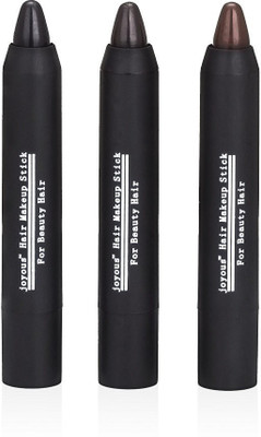 Joyous Professional Hair Chalk Pens Temporary Hair Dye, Non-toxic,Crayon Cover White Patch (Black-Dark Brown-Coffee), Pack of 3 Hair Color(Multicolour)
Joyous Professional Hair Chalk Pens Temporary Hair Dye, Non-toxic,Crayon Cover White Patch (Black-Dark Brown-Coffee), Pack of 3 Hair Color(Multicolour)