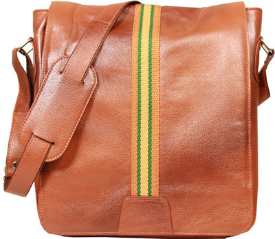 Leatherworld Sling Bag(Tan)