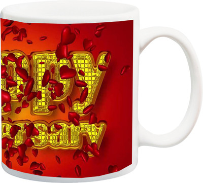 ME&YOU Gift For Wife/husband/mother/father/hubby/wifey;happy Annivarsery Rose Yollow 3d Printed Ceramic Mug(325 ml), Multicolor
ME&YOU Gift For Wife/husband/mother/father/hubby/wifey;happy Annivarsery Rose Yollow 3d Printed Ceramic Mug(325 ml), Multicolor