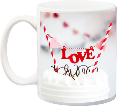 ME&YOU Gift for Husband/Wife/Boyfriend/Girlfriend/lover;Love Cake And happy Birthday Beautiful HD Print ed Ceramic Mug(325 ml), Multicolor
ME&YOU Gift for Husband/Wife/Boyfriend/Girlfriend/lover;Love Cake And happy Birthday Beautiful HD Print ed Ceramic Mug(325 ml), Multicolor