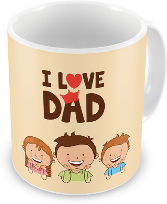 Indigifts 16 Ceramic Mug(330 ml), Yellow