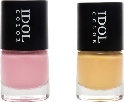 Idol Temperature Colour Changing Nail Polish Combo. multicolor(Pack of 2)
