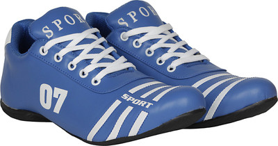 Kraasa Sports 07 Football Shoes For Men(Blue, White