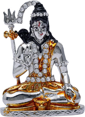 Kulin Lord Shiva | Shiv Shankar God Idol for Car Dashboard | Home Decor | Gifting Decorative Showpiece - 7.5 cm(Alloy, Gold, Silver)
Kulin Lord Shiva | Shiv Shankar God Idol for Car Dashboard | Home Decor | Gifting Decorative Showpiece - 7.5 cm(Alloy, Gold, Silver)