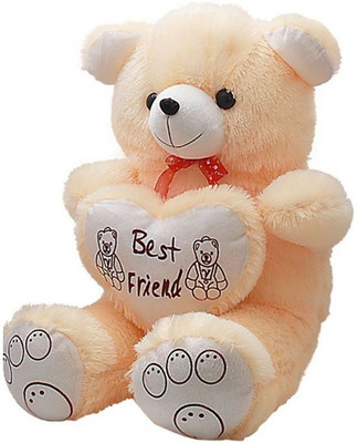 RN Enterprises 5 feet teddy cream - 152 cm(Cream)