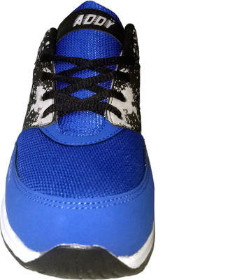 ADDY Running Shoes For Men(Black, Blue, Black and blue