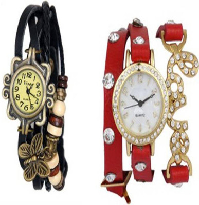 Rokcy Dori & Love fly Pack of 2 Analog-Digital Watch - For Women Watch - For Girls
Rokcy Dori & Love fly Pack of 2 Analog-Digital Watch - For Women Watch - For Girls