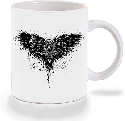 Mooch Wale Mooch Wale Game Of Thrones Three Eyed Crow Art Ceramic Ceramic Mug(325 ml), Multicolor
Mooch Wale Mooch Wale Game Of Thrones Three Eyed Crow Art Ceramic Ceramic Mug(325 ml), Multicolor