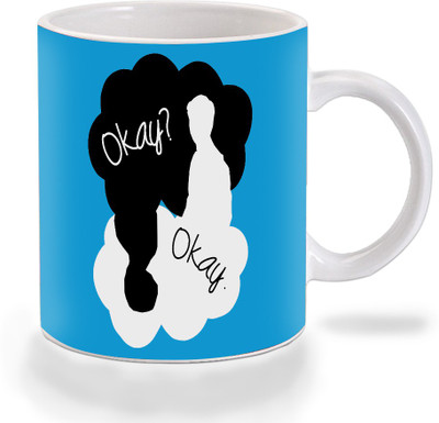 Mooch Wale Mooch Wale Fault In Our Stars Okay Okay Ceramic Ceramic Mug(325 ml), Multicolor
Mooch Wale Mooch Wale Fault In Our Stars Okay Okay Ceramic Ceramic Mug(325 ml), Multicolor