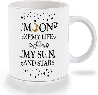 Mooch Wale Mooch Wale Moon Of My Life My Sun And Stars Ceramic Ceramic Mug(325 ml), Multicolor
Mooch Wale Mooch Wale Moon Of My Life My Sun And Stars Ceramic Ceramic Mug(325 ml), Multicolor