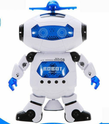 Royle Katoch 360 DEGREE DANCING ROBOT WITH MUSIC AND LED LIGHTS(Multicolor)