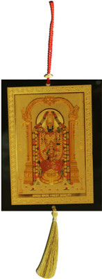 DivyaMantra Car Decoration Rear View Mirror Hanging Accessories Tirupati Balaji Decorative Showpiece - 35 cm(Acrylic, Yellow)
DivyaMantra Car Decoration Rear View Mirror Hanging Accessories Tirupati Balaji Decorative Showpiece - 35 cm(Acrylic, Yellow)