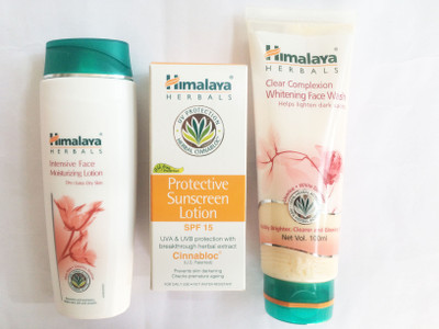 Himalaya PROTECTIVE SUN LOTION AND FACE LOTION AND CLEAR COMPLIXION FACE WASH, face kit(Set of)
Himalaya PROTECTIVE SUN LOTION AND FACE LOTION AND CLEAR COMPLIXION FACE WASH, face kit(Set of)
