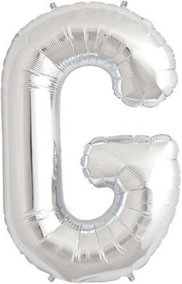 Funcart Solid 30'' Foil Balloon Letter "G" of Alphabets - Silver Balloon(Silver, Pack of 1)
Funcart Solid 30'' Foil Balloon Letter "G" of Alphabets - Silver Balloon(Silver, Pack of 1)
