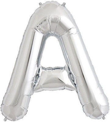 Funcart Solid 30'' Foil Balloon Letter "A" of Alphabets - Silver Balloon(Silver, Pack of 1)
Funcart Solid 30'' Foil Balloon Letter "A" of Alphabets - Silver Balloon(Silver, Pack of 1)