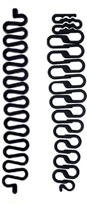 Kelley New Design 2 Pieces French Hair Braid Tool Magic Twist Styling Holder Clip Roller Hook Hair Accessory Set(Black)
Kelley New Design 2 Pieces French Hair Braid Tool Magic Twist Styling Holder Clip Roller Hook Hair Accessory Set(Black)