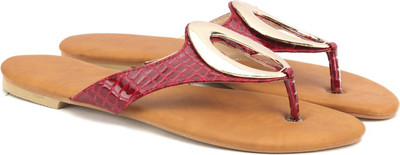 Addons Women MAROON Flats